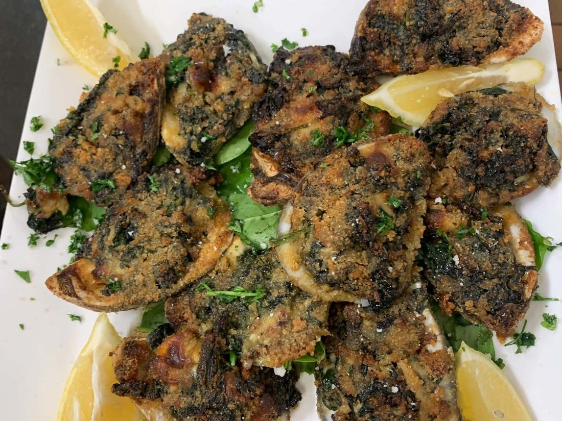 Baked Stuffed Clams