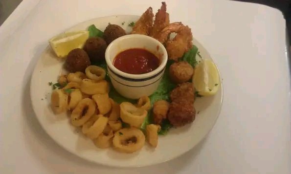 Fried appetizer sampler