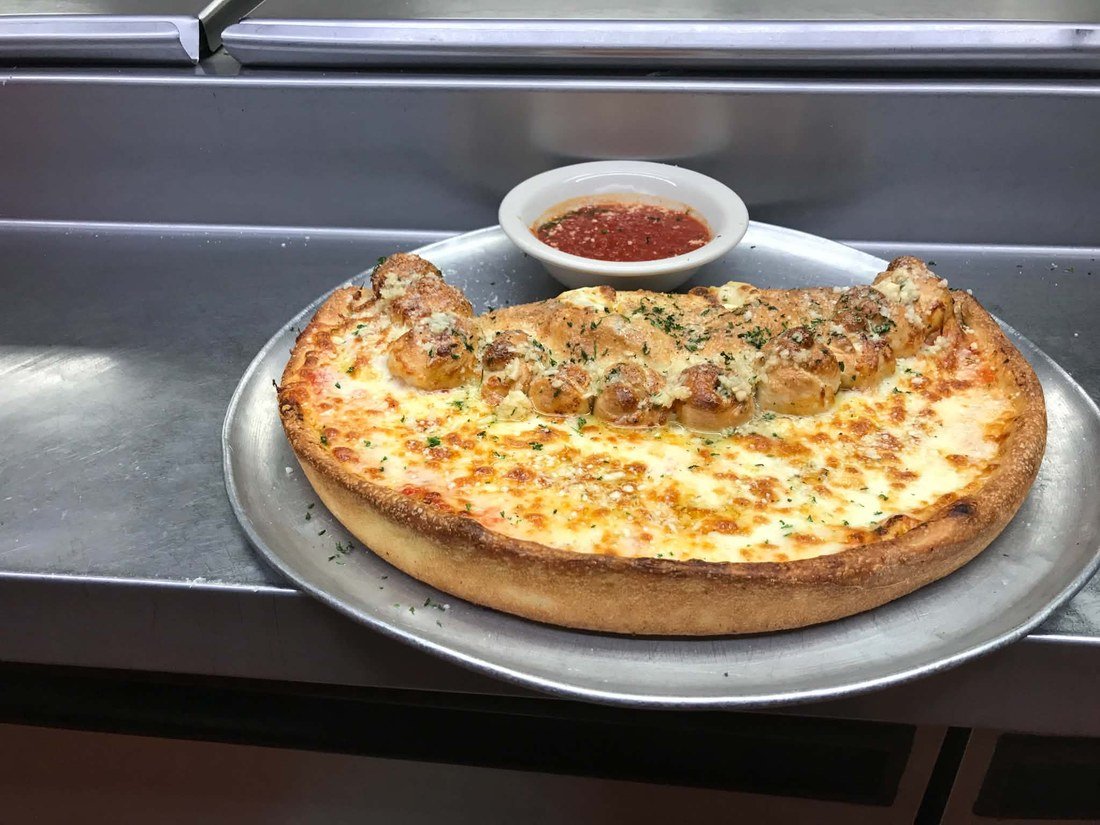 Garlic Knot Pizza